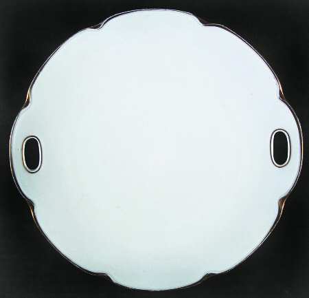 3405 Handled Cake Plate