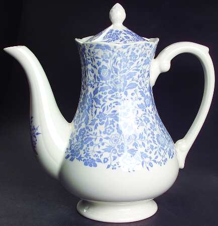 Chintz Cornflower Blue Coffee Pot & Lid