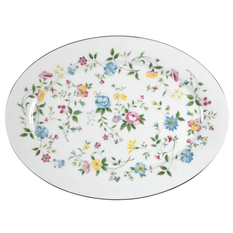 Garden Party 16" Oval Serving Platter