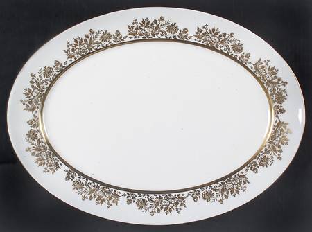 Golden Dawn 17" Oval Serving Platter