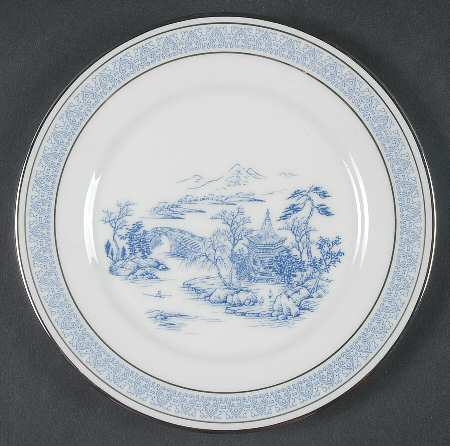 Mandarin Bread & Butter Plate