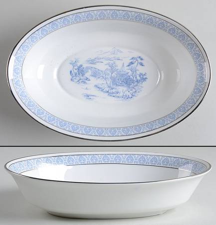 Mandarin 8" Oval Vegetable Bowl