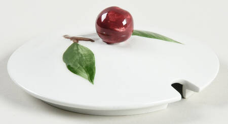 Cherry Lid for Gravy Boat