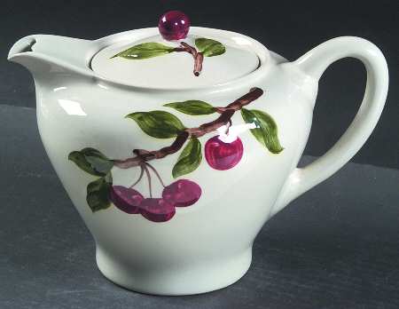 Cherry Teapot & Lid by Orchard