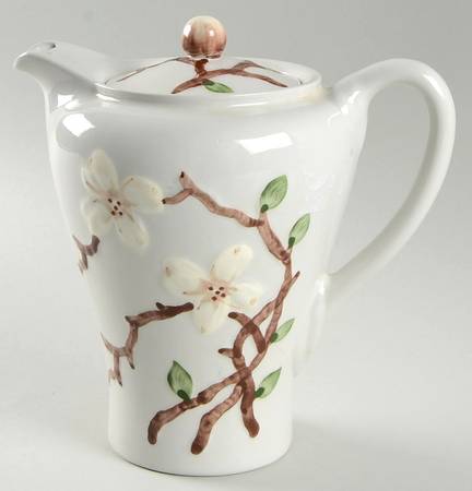 Dogwood Coffee Pot & Lid