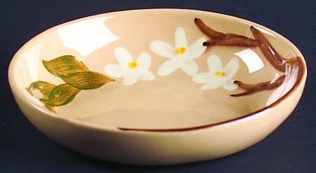 Orange Blossom Pinkish Beige Fruit/Dessert (Sauce) Bowl by Orchard