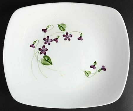 Wood Violet Square 11" Oval Serving Platter