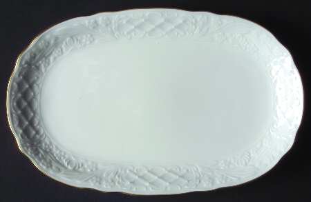 Dresden Gold Relish/Butter Tray