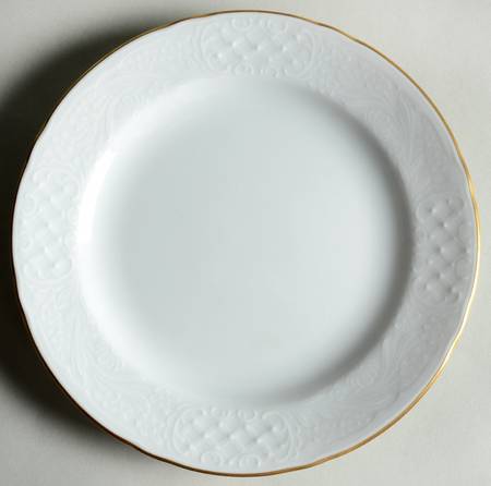Dresden Gold Bread & Butter Plate