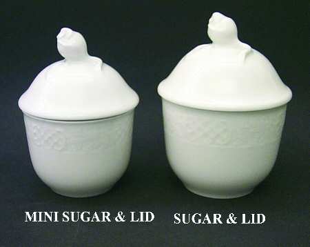 Old Dresden Sugar Bowl & Lid