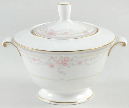 Rosanna Pink Sugar Bowl & Lid