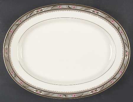Swiss Chateau 13" Oval Serving Platter