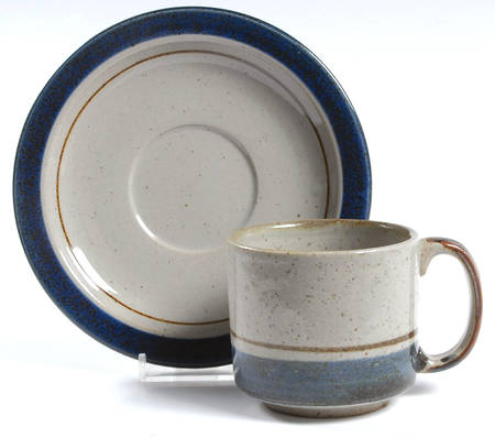 Mariner Flat Cup & Saucer Set