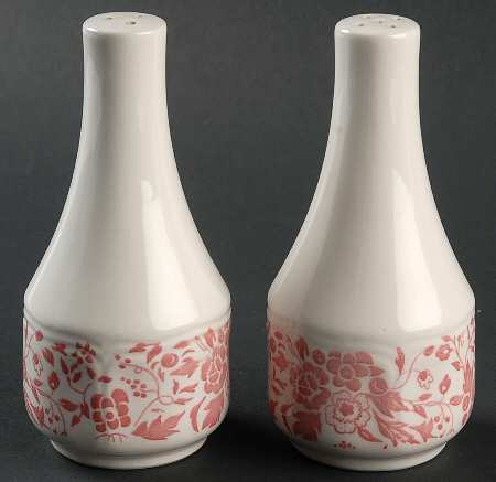 Chintz Dusty Rose Salt & Pepper Set