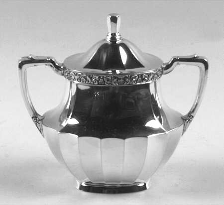 Coronation (Silverplate, Hollowware) Sugar Bowl & Lid