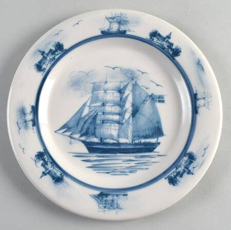 Nautical Dinner Plate
