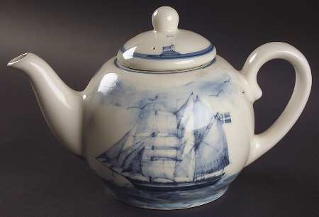 Nautical Teapot & Lid