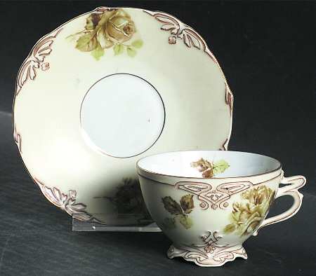 16 (Clarion Shape) Footed Cup & Saucer Set