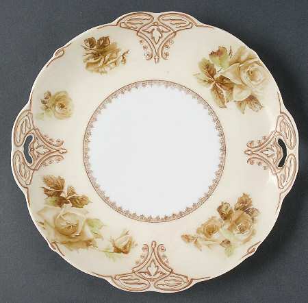 16 (Clarion Shape) Handled Cake Plate