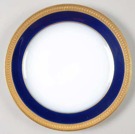 Royal Blue Bread & Butter Plate