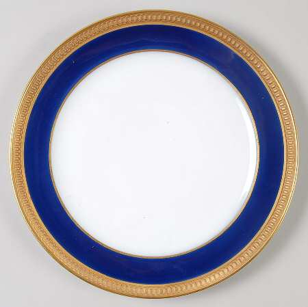 Royal Blue Salad Plate