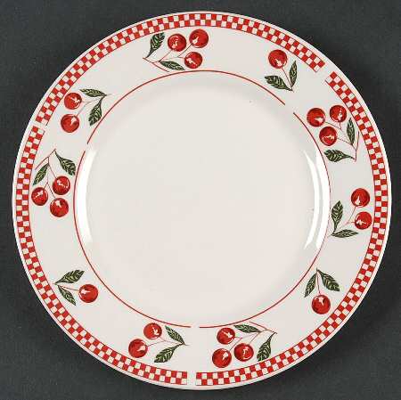 Cherries Jubilee Bread & Butter Plate by Oneida