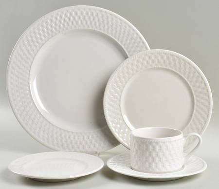 Wicker 5 Piece Place Setting
