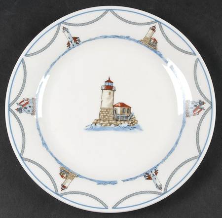 On the Sea Salad Plate