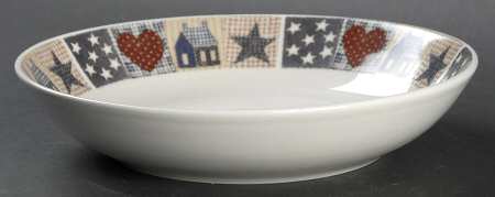 American Quilt Coupe Soup Bowl