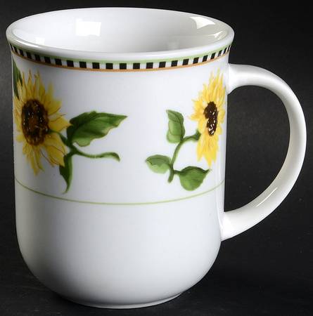 Sunny Flowers Mug