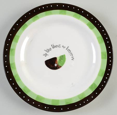 Chocolate Dipped Salad Plate