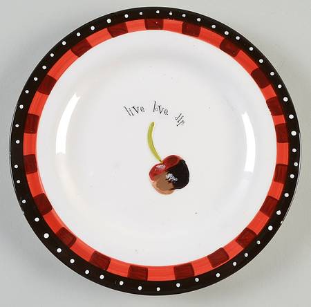 Chocolate Dipped Salad Plate