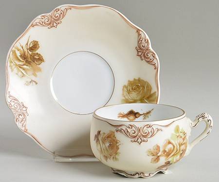 OHM118 Flat Cup & Saucer Set