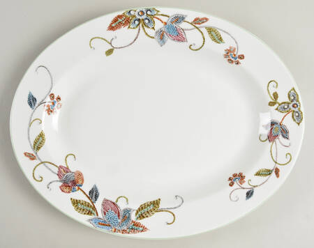 Kavita 14" Oval Serving Platter