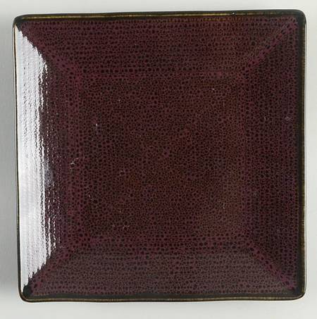 Tremiti Purple Square Appetizer Plate by Oneida