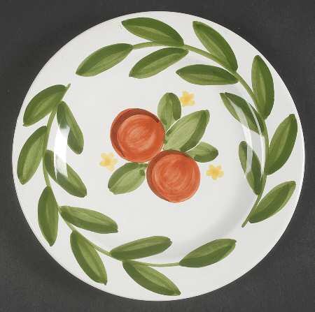 Tangerine Salad Plate
