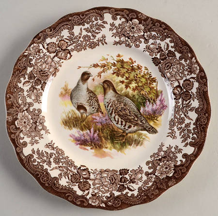 Game Series (Birds) Luncheon Plate