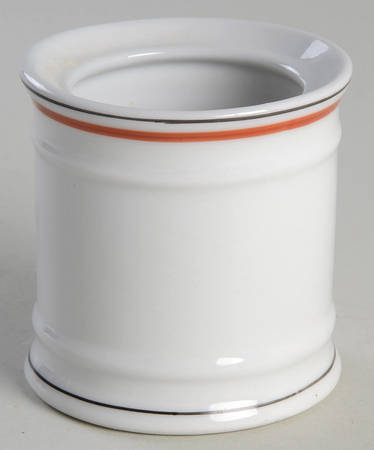 Bistrot Rust Orange Mustard Jar No Lid