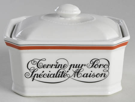 Bistrot Rust Orange Drip Jar & Lid (No Strainer)