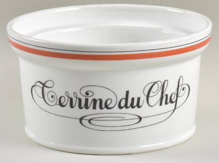 Bistrot Rust Orange 1 Qt Round Casserole No Lid