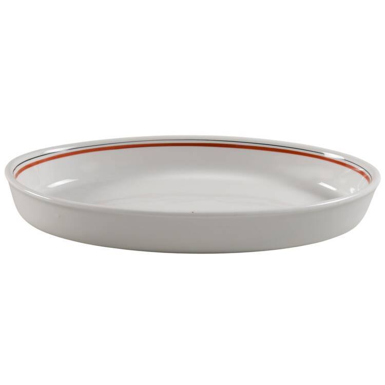 Bistrot Rust Orange 13" Oval Baker