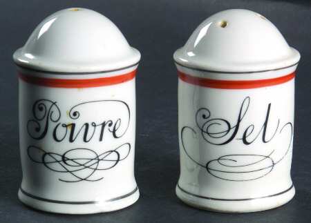 Bistrot Rust Orange Salt & Pepper Set