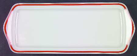Bistrot Rust Orange Large Sandwich Tray