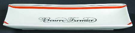 Bistrot Rust Orange Butter Tray