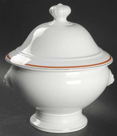 Bistrot Rust Orange Tureen &  Lid