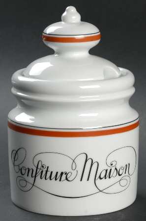 Bistrot Rust Orange Jam/Jelly & Lid