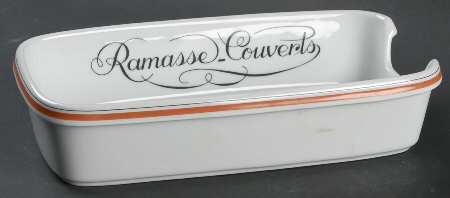 Bistrot Rust Orange Flatware/Utensil Holder