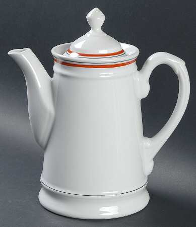 Bistrot Rust Orange Coffee Pot & Lid