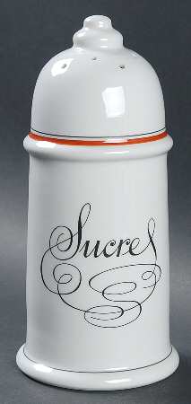 Bistrot Rust Orange Sugar Shaker