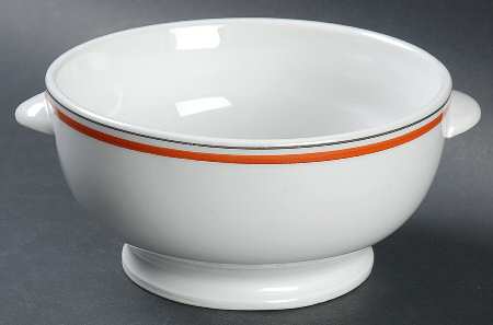 Bistrot Rust Orange Lugged Cereal Bowl